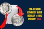 Kennedy Half Dollar With Off-Center Strike